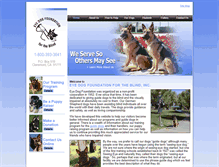 Tablet Screenshot of eyedogfoundation.org